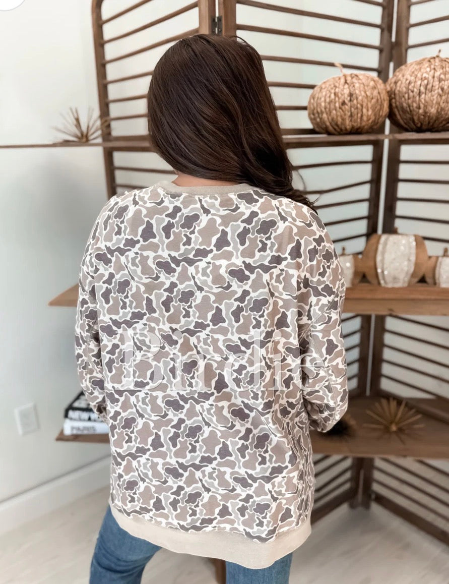 PREORDER: Duck Camo Pullover // eta March