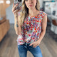 Sweet Soirée Floral Blouse