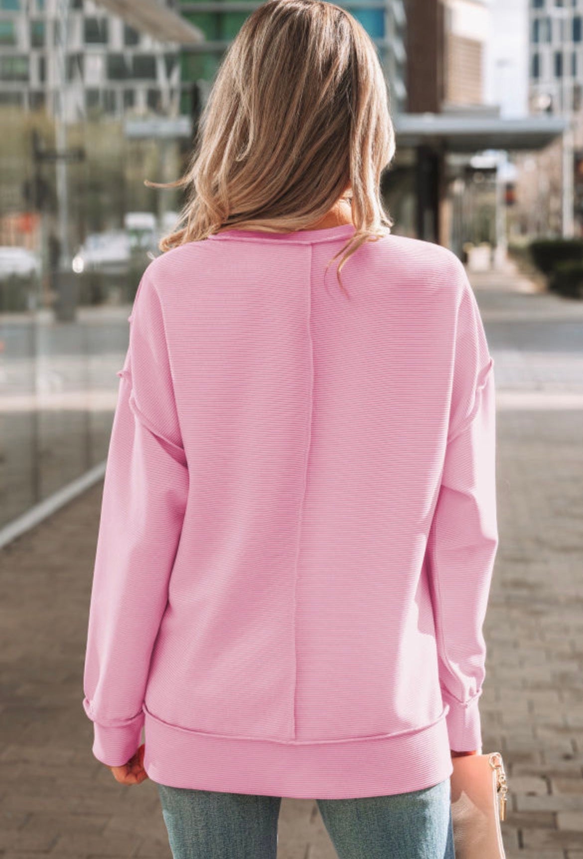 *free ship today* Clara Ribbed Pullover