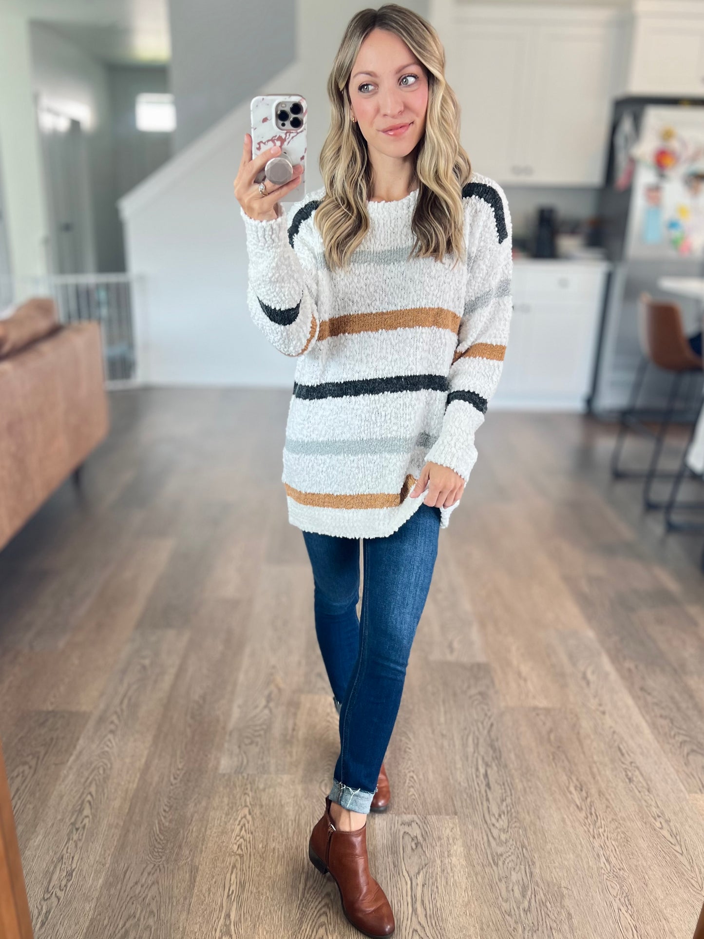 *reopened* Esme Popcorn Knit Sweater