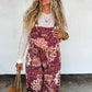 Fall Print Overalls Preorder // eta Nov