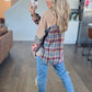 Mabel Plaid Henley