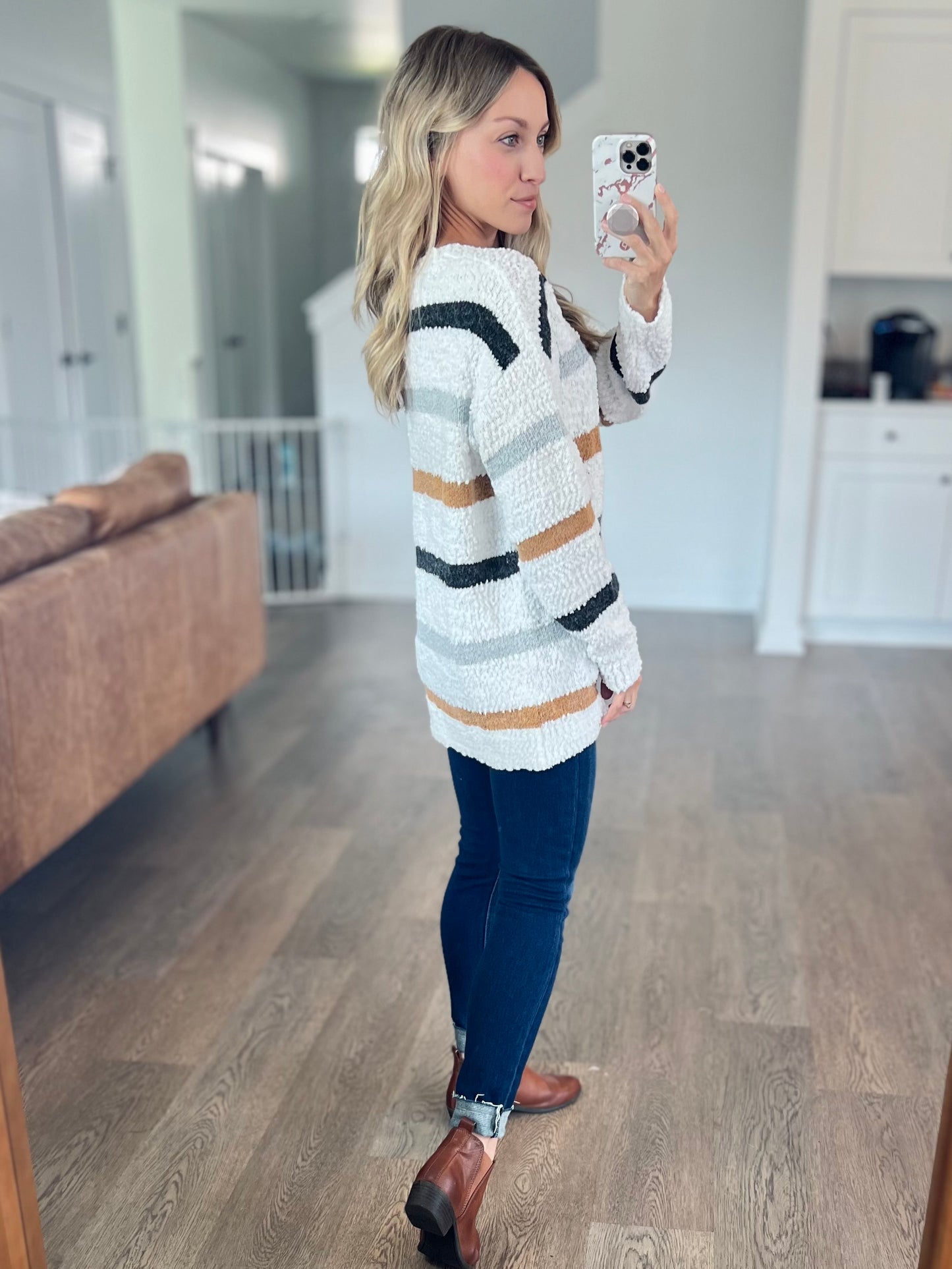 *reopened* Esme Popcorn Knit Sweater