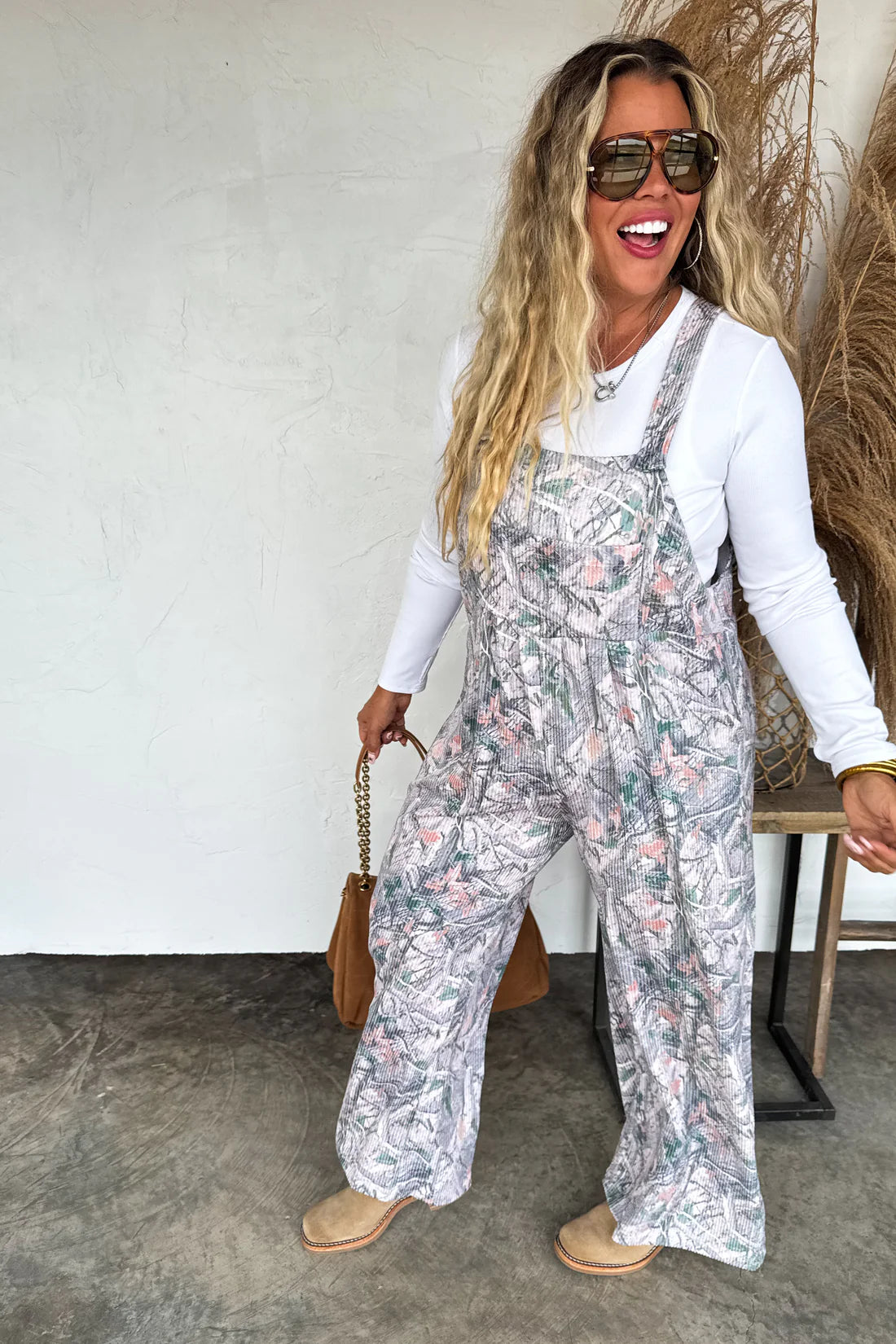 Fall Print Overalls Preorder // eta Nov
