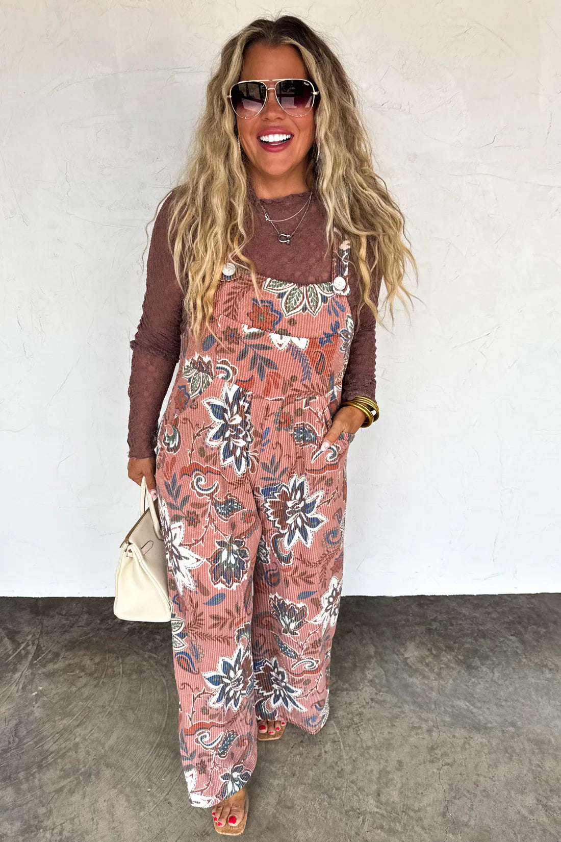 Fall Print Overalls Preorder // eta Nov