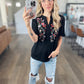 Amelia Embroidered Top