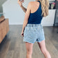 Kennedy Drawstring Denim Shorts