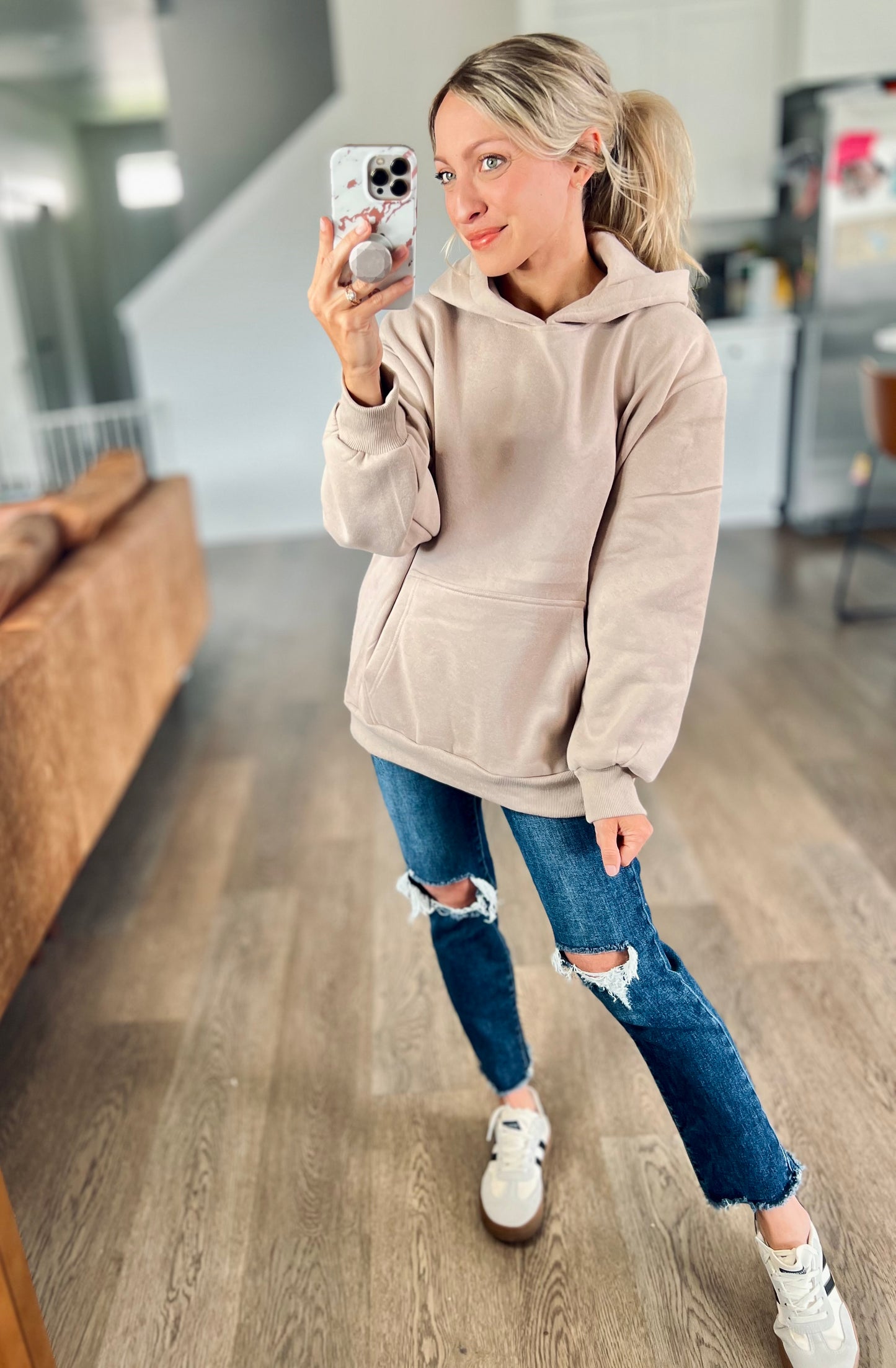 PREORDER: Tan Comfy Hoodie // eta 3 weeks