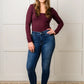 Mid-Rise Thermal Lined Skinny Jeans - Judy Blue