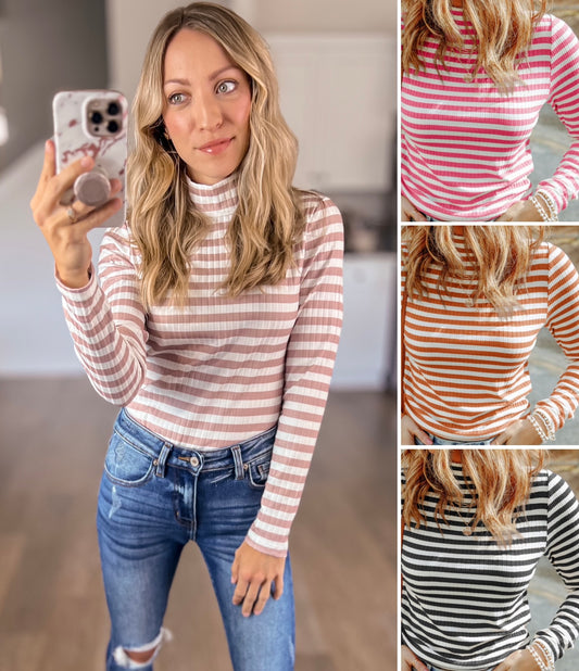 More Love Striped Long Sleeve