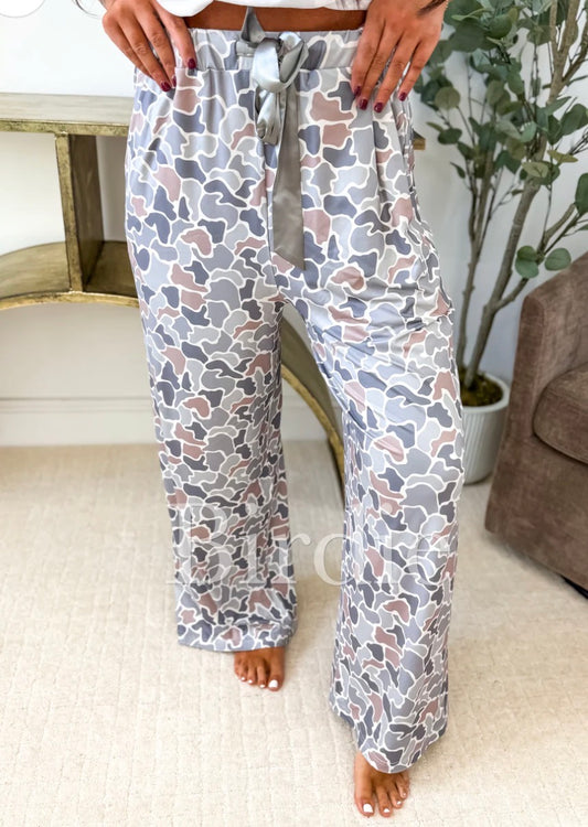 PREORDER: Sage Duck Camo Lounge Pants // eta April