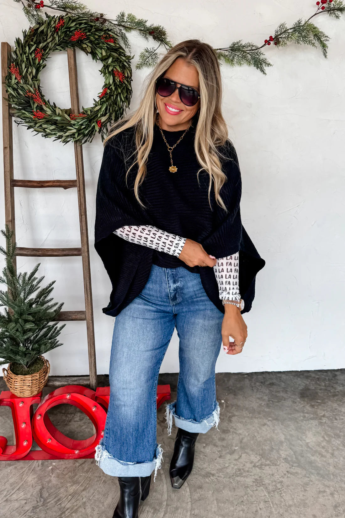 Holiday Mesh Top Preorder