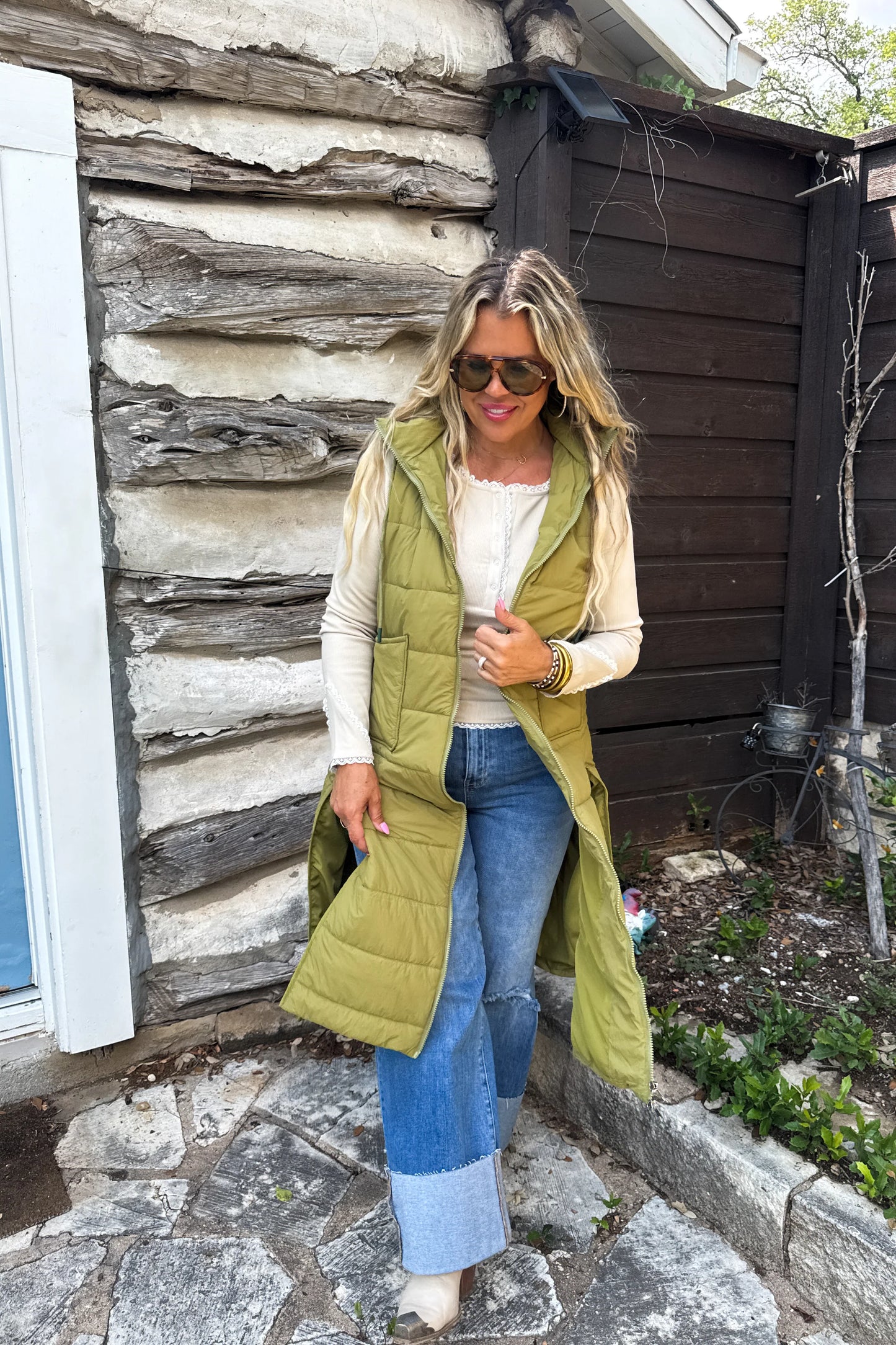 Preorder: Wild Oak Puffer Vest // eta September