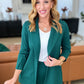 Magic 3/4 Blazer in Hunter Green