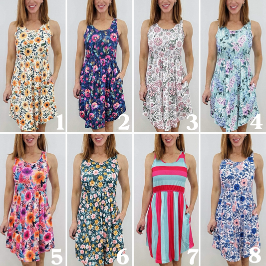 PREORDER: Printed Dress // eta June