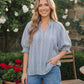 Easy Does It Puff Sleeve Blouse