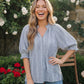 Easy Does It Puff Sleeve Blouse