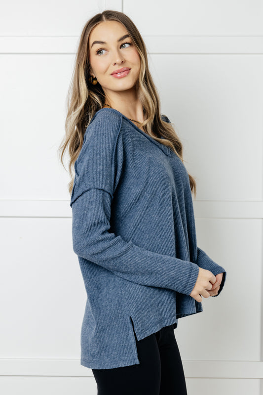 Emmalou Basic in Dusty Blue