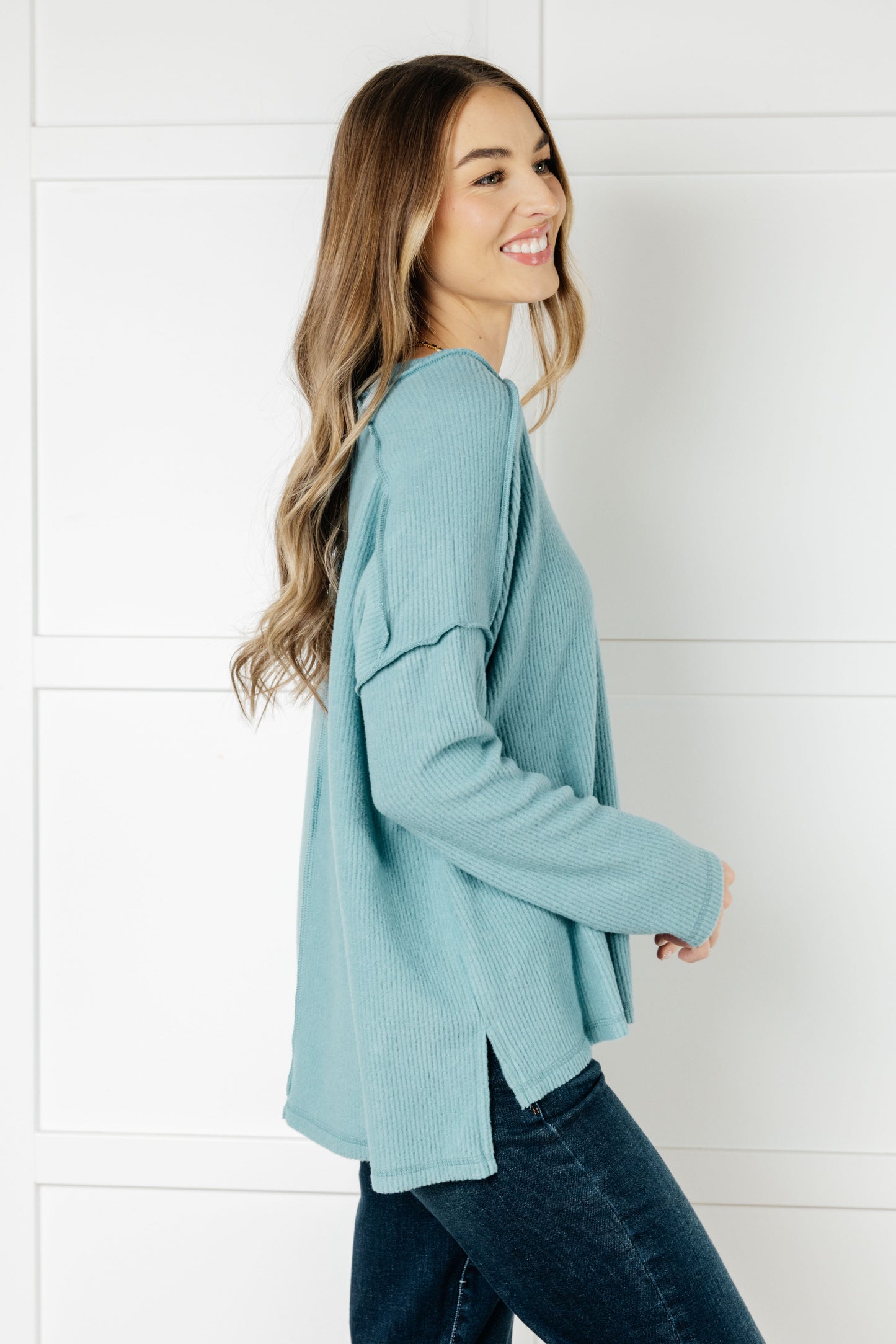 Emmalou Basic in Dusty Teal