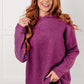 Maggie Brushed Hoodie in Light Plum