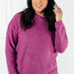 Maggie Brushed Hoodie in Light Plum