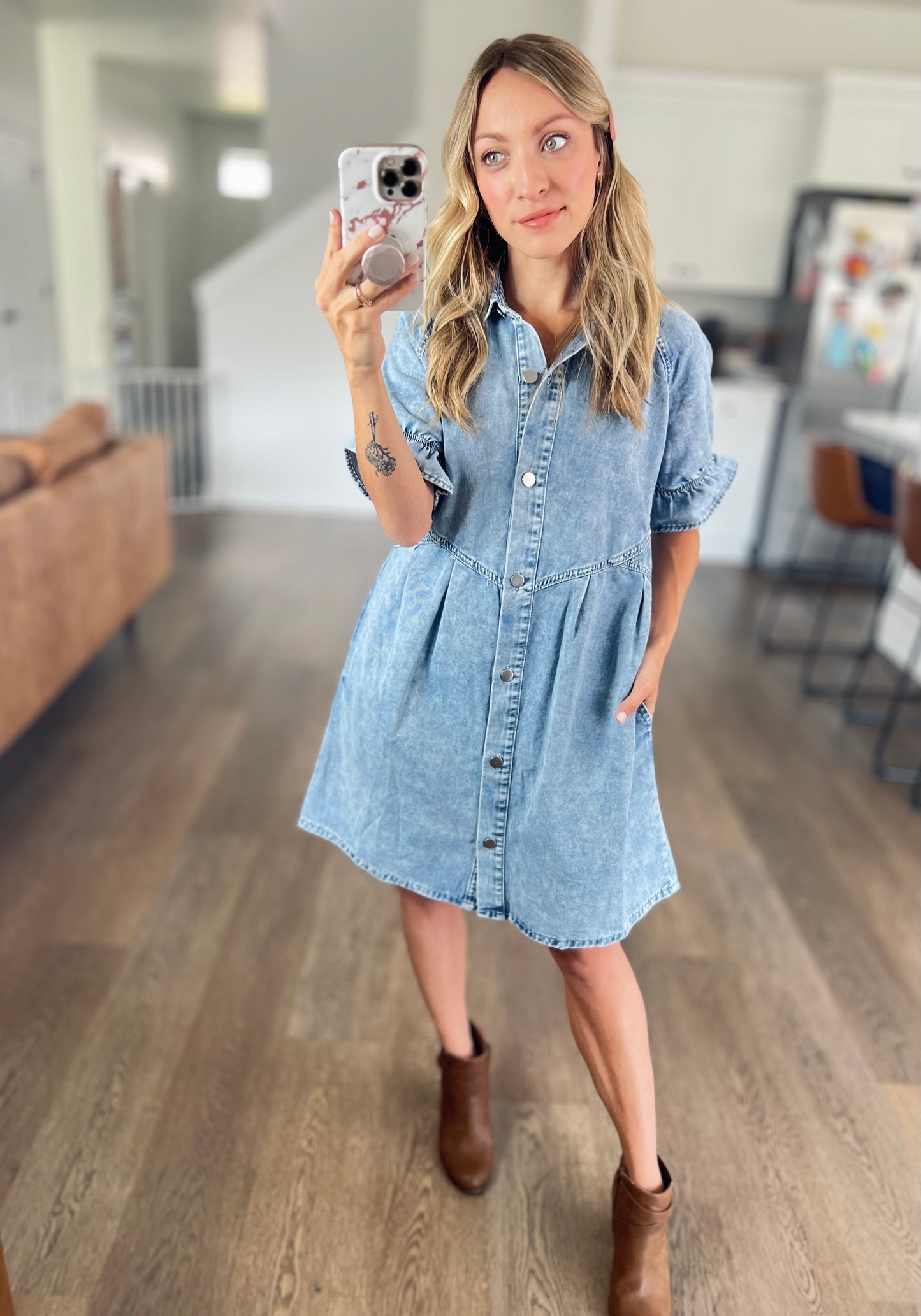 This Moment Denim Dress