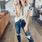 Heidi Chambray Top