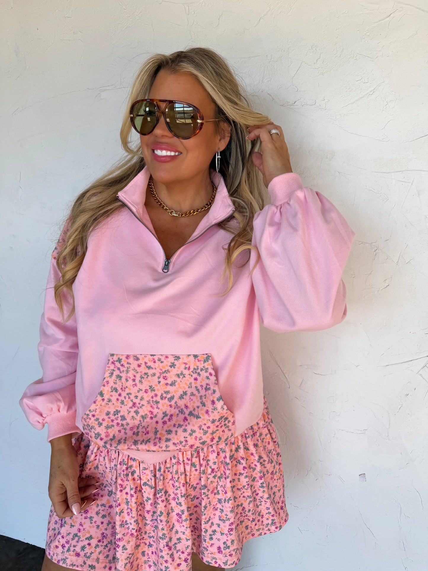 PREORDER: Just Living Quarter Zip Pullover // eta May