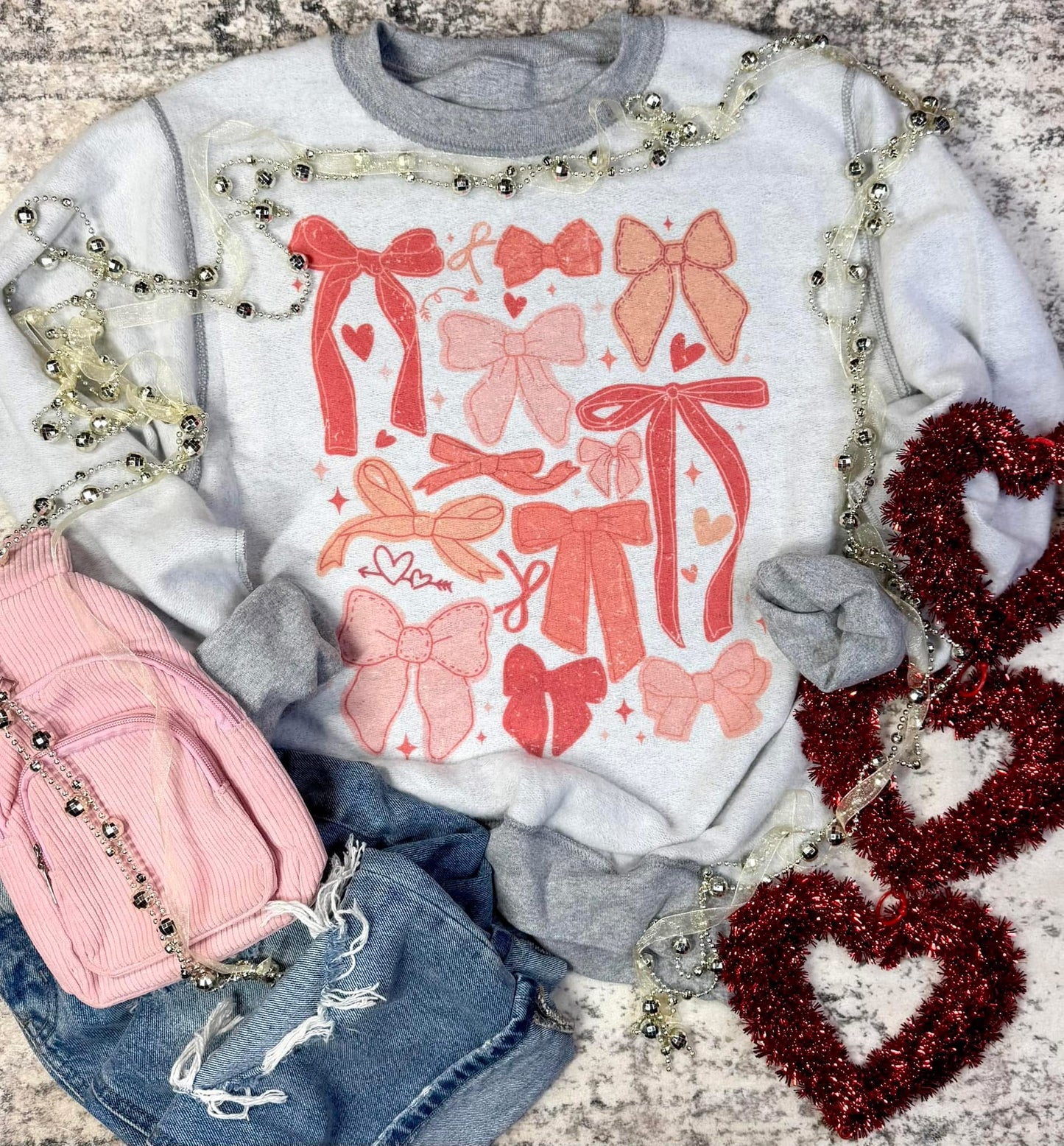 PREORDER: Vintage Inside Out Valentine Sweatshirts
