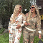 PREORDER: Camo & Butterflies Wide Leg Pants  // eta September