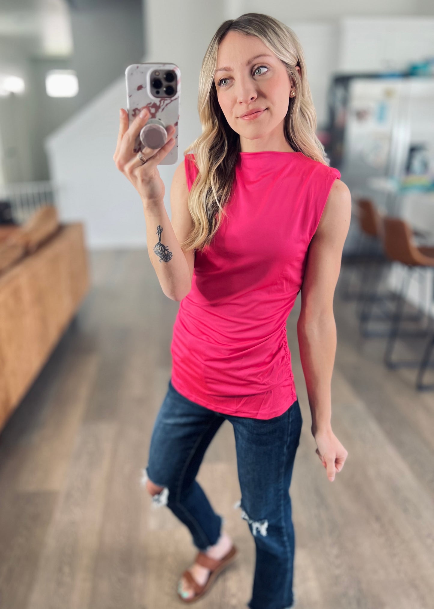 Basically Perfect Ruched Tank [6 colors]