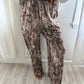 Dark Camo Stretchy Lounge Pants Preorder