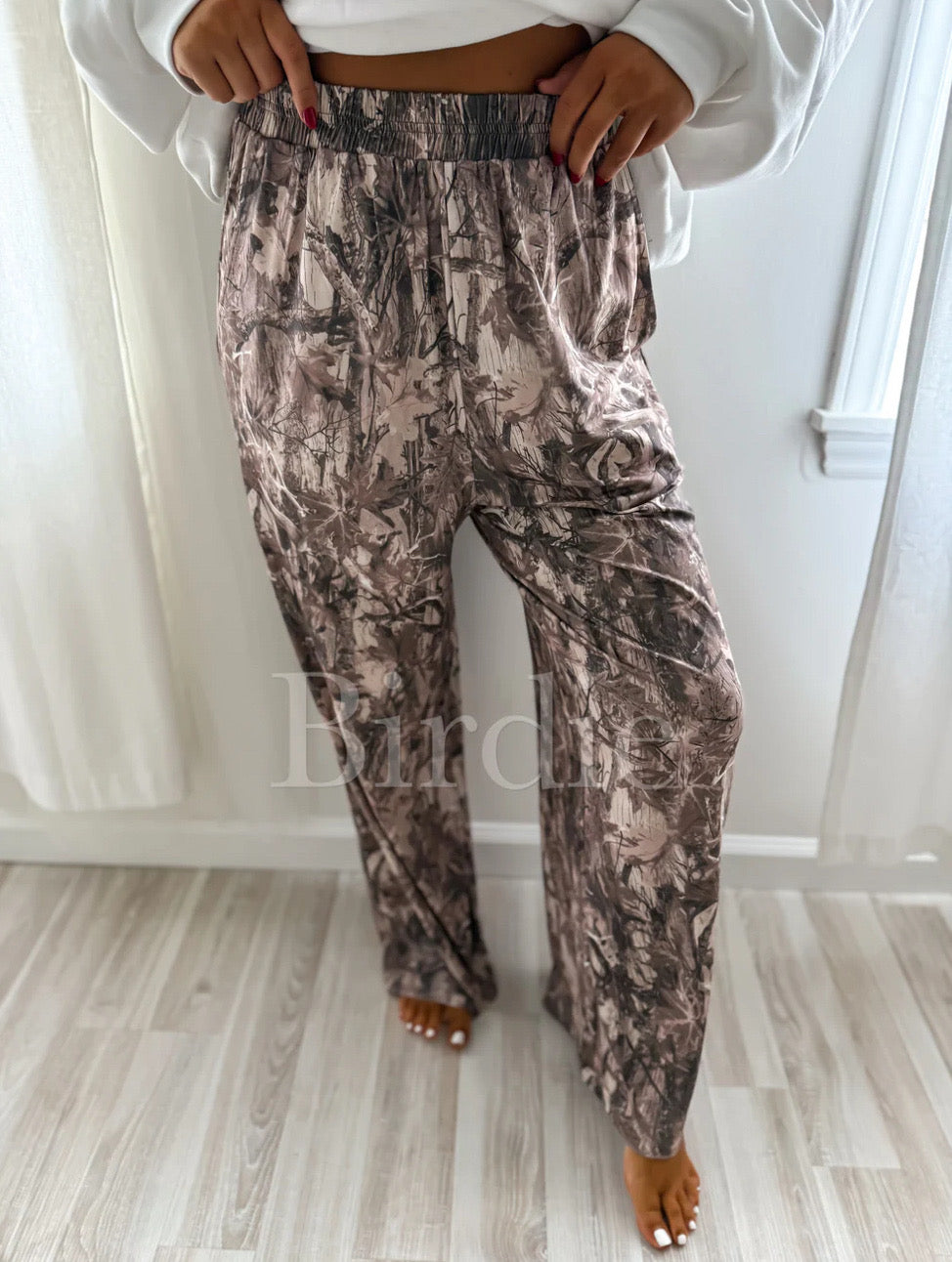 Dark Camo Stretchy Lounge Pants Preorder