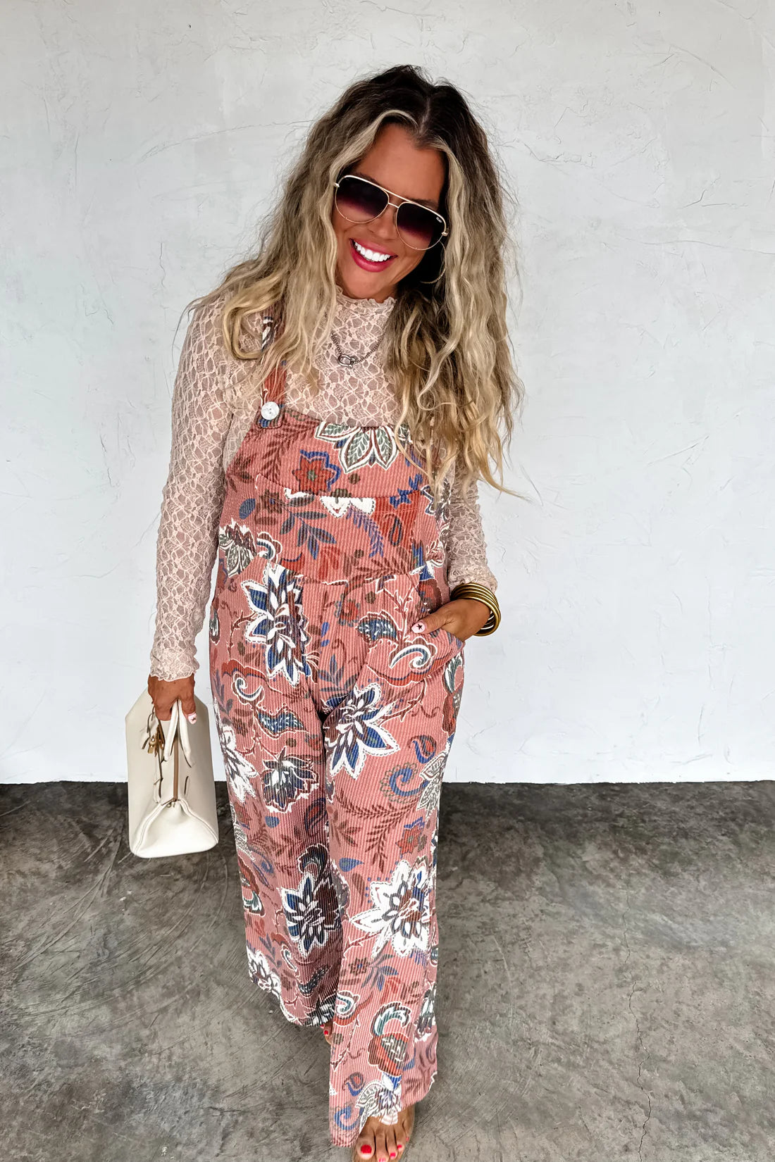 Fall Print Overalls Preorder // eta Nov