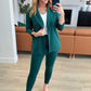 Magic 3/4 Blazer in Hunter Green