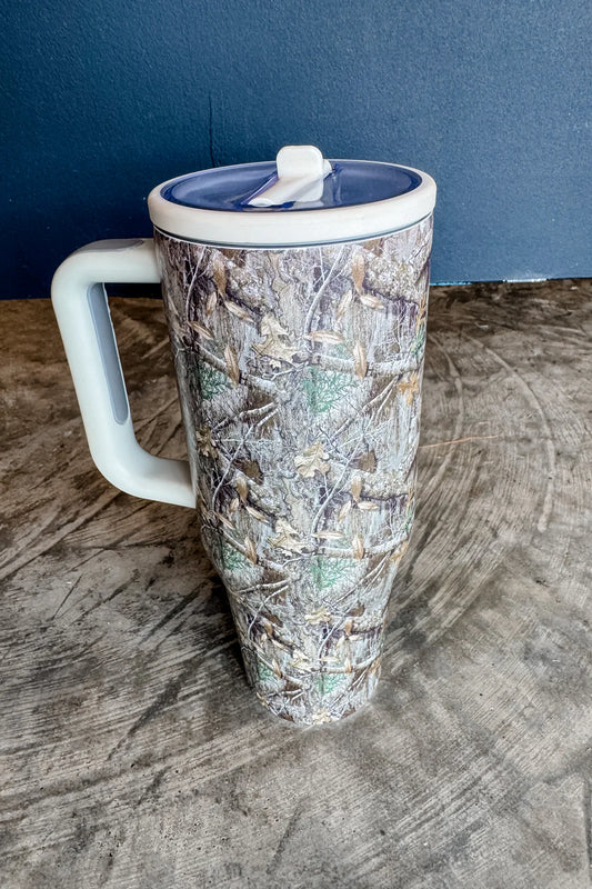 Camo Stainless Tumbler (40oz) Preorder
