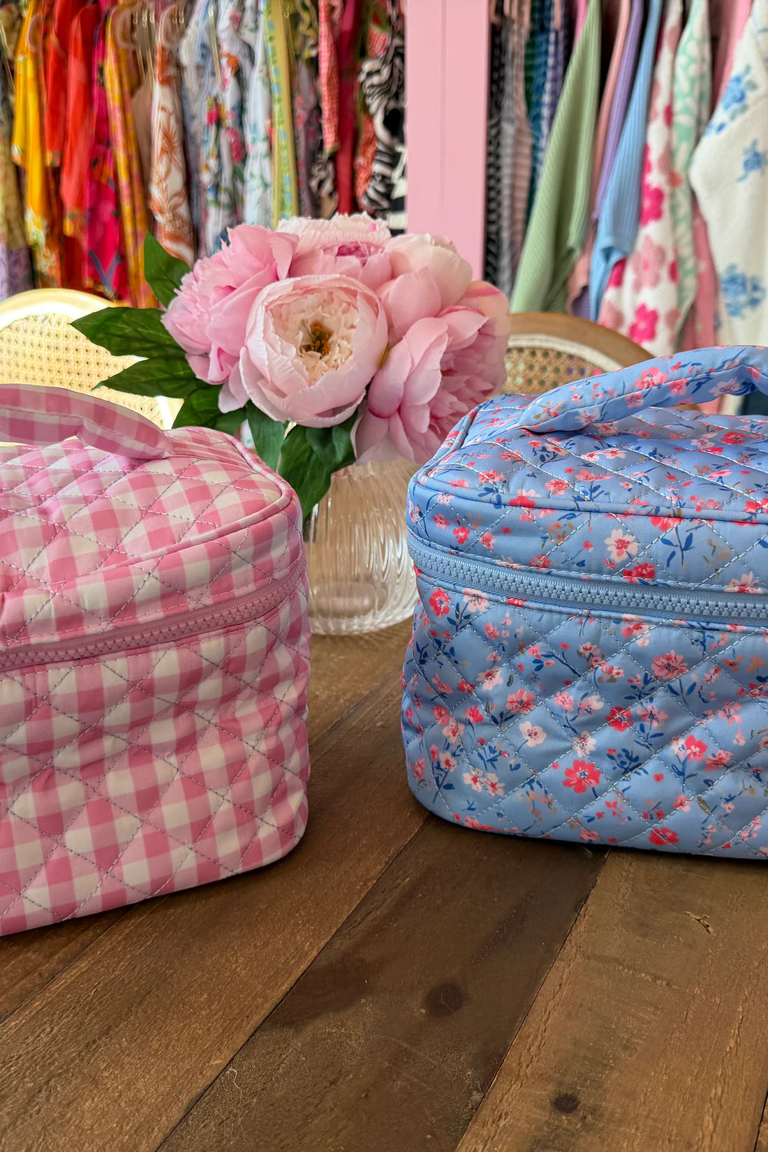 PREORDER: Quilted Makeup Bag // eta May