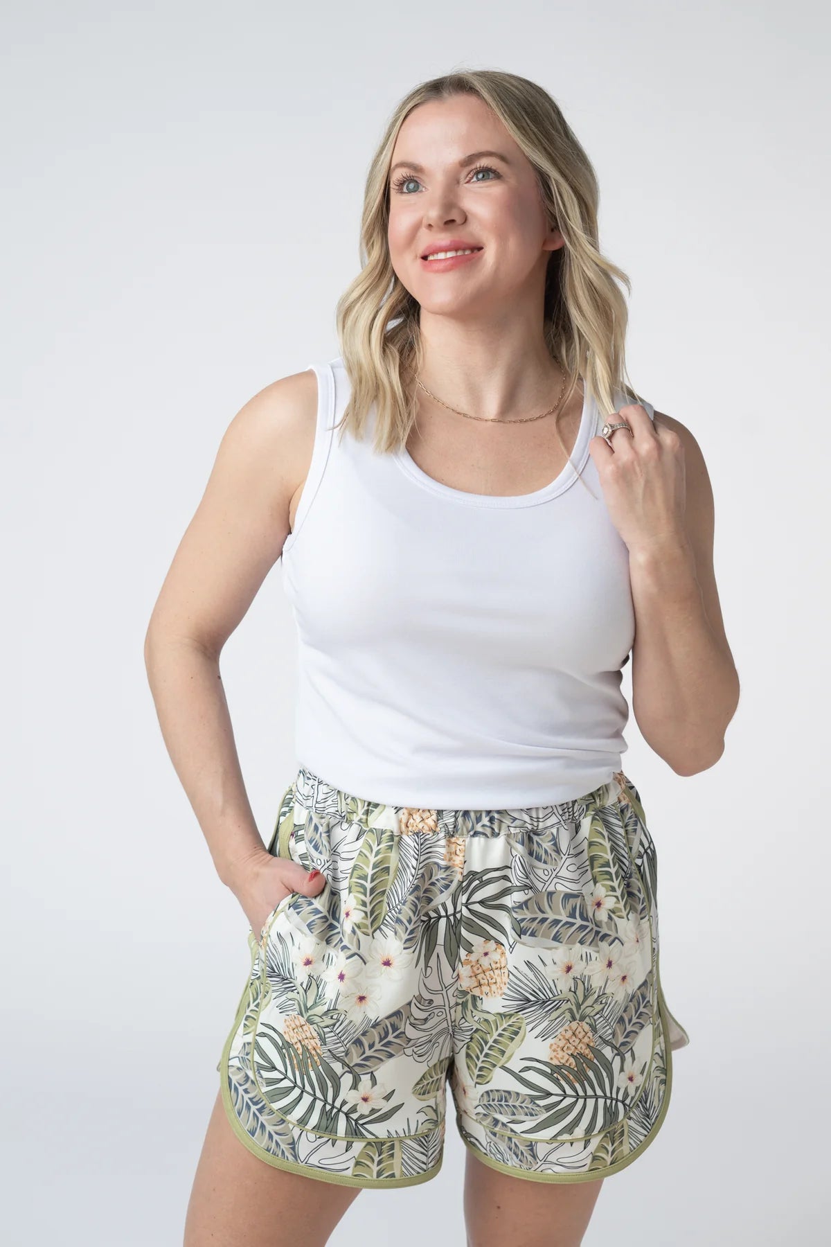 PREORDER: Dolphin Shorts - Pineapple Leaf // eta May