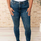 Dark Wash Tummy Control Skinny Jeans - Judy Blue
