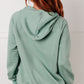 Melody Textured Hoodie in Sage Green