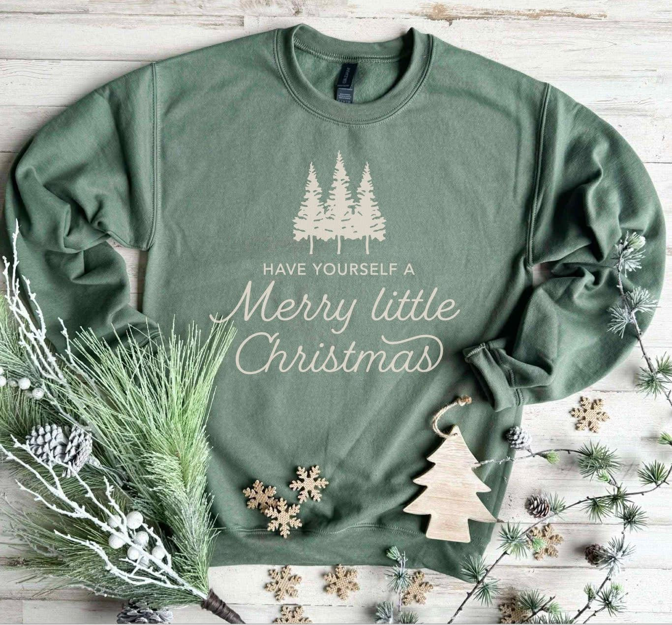PREORDER: Merry Little Christmas Sweatshirt