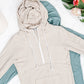 Pixie Pocket Halfzip Hoodie - Sage