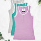 Shiloh Button Snap Tank - Green