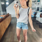 SHIPS FREE TODAY // Chelsea Ruffle Stripe Tank