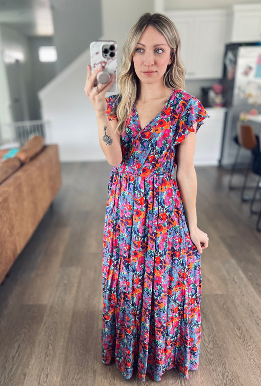 Meadow in May Maxi Dress