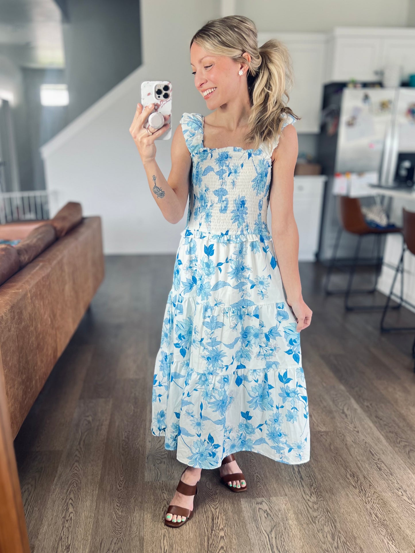 Floral Bloom Sun Dress