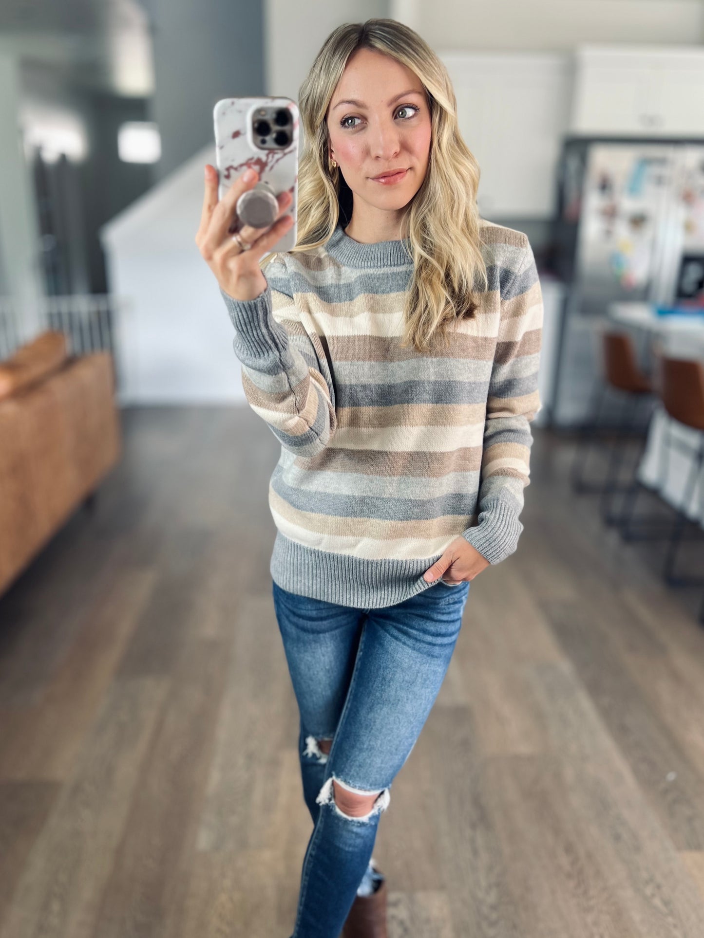 Kline Stripe Sweater