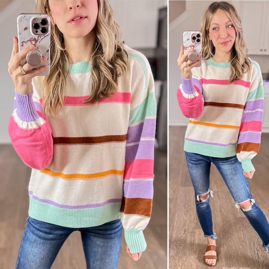 Merriwether Striped Sweater