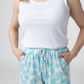 Nova Summer Shorts - Aqua Palm