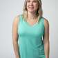 Noelle Tank - Turquoise